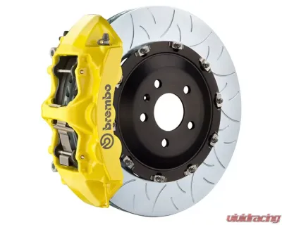 Brembo GT Type-3 Front Big Brake Kit 6-Piston Yellow for Tesla Model S/Plaid 2021-2024 - 1N3.9547A5
