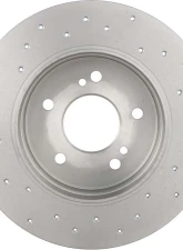 Brembo Brakes Premium UV Coated Rear Xtra Cross Drilled Brake Rotor for Chrysler, Mercedes-Benz                                     - 08.5178.3X - Image 2