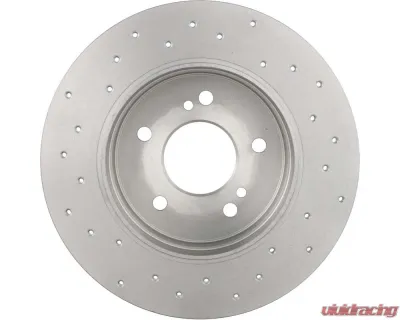 Brembo Brakes Premium UV Coated Rear Xtra Cross Drilled Brake Rotor for Chrysler, Mercedes-Benz - 08.5178.3X