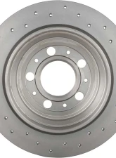 Brembo Premium UV Coated Rear Xtra Cross Drilled Brake Rotor                                     - 08.7765.1X - Image 2