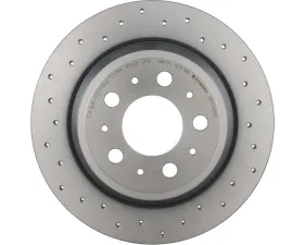 Brembo Premium UV Coated Rear Xtra Cross Drilled Brake Rotor