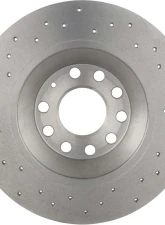 Brembo Premium UV Coated Rear Xtra Cross Drilled Brake Rotor for Audi 80 1988, 302mm                                     - 08.8843.2X - Image 2