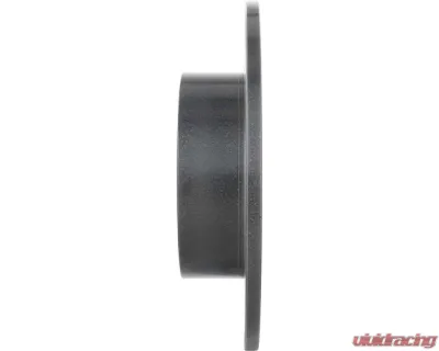 Brembo Premium UV Coated Rear Brake Rotor for Audi 80 1988, 245mm, Solid Grey Cast Iron - 08.9083.11