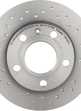 Brembo Premium UV Coated Rear Brake Rotor 245mm for Audi A4 2001-2006, Quattro 2002-2005                                     - 08.9136.1X - Image 6