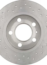 Brembo Premium UV Coated Rear Xtra Cross Drilled Brake Rotor for Audi TT MK1 Quattro 2000-2006                                     - 08.9148.1X - Image 2