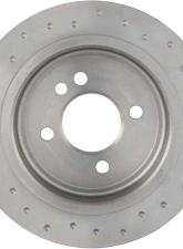 Brembo Premium UV Coated Rear Xtra Cross Drilled Brake Rotor for Mini Cooper 2002-2007                                     - 08.9163.1X - Image 2