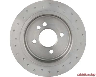 Brembo Premium UV Coated Rear Xtra Cross Drilled Brake Rotor for Mini Cooper 2002-2007 - 08.9163.1X