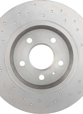 Brembo Premium UV Coated Rear Xtra Cross Drilled Brake Rotor for Audi 80 1988, 300mm                                     - 08.A759.1X - Image 2