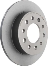 Brembo Premium UV Coated Rear Brake Rotor for Hyundai Tiburon 2003-2008, 258mm, Solid Grey Cast Iron                                     - 08.B027.11 - Image 3