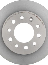 Brembo Premium UV Coated Rear Brake Rotor for Hyundai Tiburon 2003-2008, 258mm, Solid Grey Cast Iron                                     - 08.B027.11 - Image 5