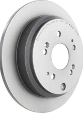 Brembo Premium UV Coated Rear Brake Rotor for Honda Odyssey 2005-2010, 313mm, Solid Grey Cast Iron                                     - 08.B568.11 - Image 3
