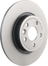 Brembo Premium UV Coated Rear Brake Rotor for Jaguar E-Pace, F-Type, Land Rover Discovery Sport                                     - 08.C208.11 - Image 3