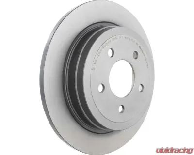 Brembo Premium UV Coated Rear Brake Rotor for Ford Explorer 2003-2005, 301mm, Solid Grey Cast Iron - 08.C276.11
