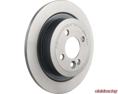 Brembo Premium UV Coated Rear Brake Rotor for Mini Cooper/Coupe 2009-2015, High Carbon - 08.C307.11