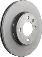 Brembo Premium UV Coated Front Brake Rotor 256mm for Volkswagen Cabrio, Golf, Jetta, Passat, Scirocco                                     - 09.5166.11 - Image 3