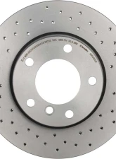 Brembo Brakes Premium UV Coated Front Xtra Cross Drilled Brake Rotor 286mm for BMW 1992-2005                                     - 09.5390.3X - Image 6