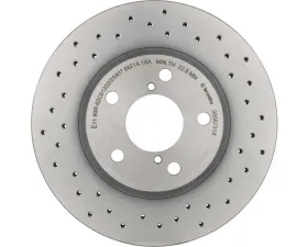Brembo Premium UV Coated Front Xtra Cross Drilled Brake Rotor