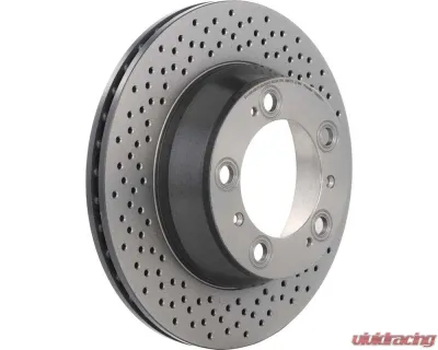 Brembo Premium UV Coated Rear Brake Rotor 299MM Vented for Dodge Daytona & Porsche 996/997 - 09.6665.11