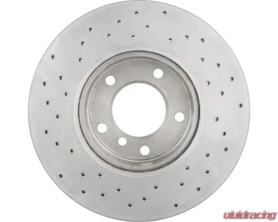 Brembo Premium UV Coated Front Xtra Cross Drilled Brake Rotor for BMW 525i/528i 2001-2003 - 09.6924.1X