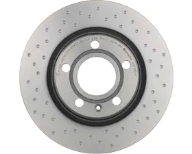 Brembo Brakes Premium UV Coated Rear Xtra Cross Drilled Brake Rotor for Audi A8/S8 2000-2003