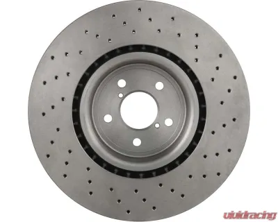 Brembo Premium UV Coated Front Xtra Cross Drilled Brake Rotor 2004 Subaru STI 326mm - 09.7812.1X