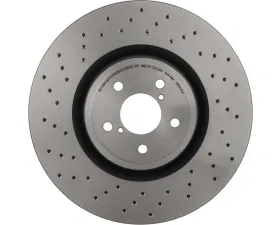 Brembo Premium UV Coated Front Xtra Cross Drilled Brake Rotor 2004 Subaru STI 326mm