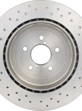 Brembo Brakes Premium UV Coated Rear Xtra Cross Drilled Brake Rotor for 2004 Subaru STI                                     - 09.7813.1X - Image 2