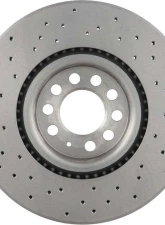 Brembo Premium UV Coated Front Xtra Cross Drilled Brake Rotor 312mm for Audi VW                                     - 09.7880.1X - Image 2