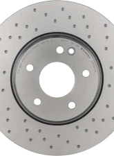 Brembo Premium UV Coated Front Xtra Cross Drilled Brake Rotor 300mm for Chrysler, Mercedes-Benz                                     - 09.8304.1X - Image 6