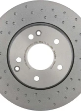 Brembo Brakes Premium UV Coated Front Xtra Cross Drilled Brake Rotor for Mercedes-Benz C-Class 2001-2005                                     - 09.8411.1X - Image 6