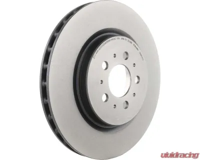 Brembo Premium UV Coated Rear Brake Rotor for Volvo S60/V70 2004-2007, High Carbon, 330mm - 09.8615.11