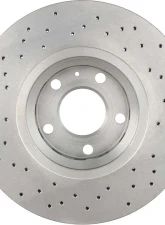 Brembo Premium UV Coated Front Xtra Cross Drilled Brake Rotor 312mm for Audi A4/A6/A8                                     - 09.8690.1X - Image 2