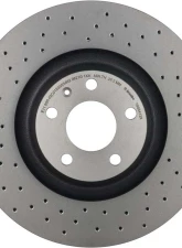 Brembo Premium UV Coated Front Xtra Cross Drilled Brake Rotor                                     - 09.8841.3X - Image 6