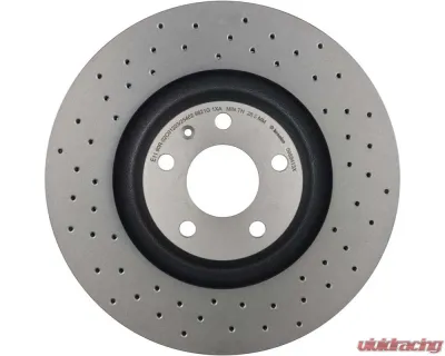 Brembo Premium UV Coated Front Xtra Cross Drilled Brake Rotor - 09.8841.3X