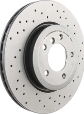 Brembo Premium UV Coated Front Xtra Cross Drilled Brake Rotor for BMW 330Ci, 330i, 330xi, Z4                                     - 09.8952.1X - Image 3