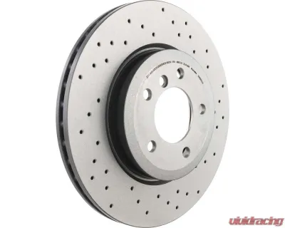 Brembo Premium UV Coated Front Xtra Cross Drilled Brake Rotor for BMW 330Ci, 330i, 330xi, Z4 - 09.8952.1X