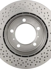 Brembo Premium UV Coated Rear Brake Rotor for Porsche 718/981/987, 299mm, Vented                                     - 09.8998.11 - Image 2