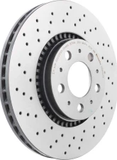 Brembo Premium UV Coated Front Xtra Cross Drilled Brake Rotor                                     - 09.9130.1X - Image 3