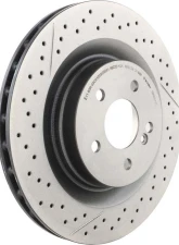 Brembo Premium UV Coated Rear Brake Rotor 330mm for Mercedes-Benz CLK55/CLK63/SLK55 AMG                                     - 09.9257.41 - Image 3