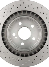 Brembo Premium UV Coated Rear Brake Rotor 330mm for Mercedes-Benz CLK55/CLK63/SLK55 AMG                                     - 09.9257.41 - Image 2