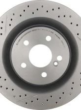 Brembo Premium UV Coated Rear Brake Rotor 330mm for Mercedes-Benz CLK55/CLK63/SLK55 AMG                                     - 09.9257.41 - Image 6