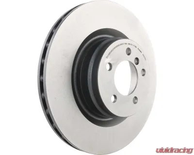 Brembo Premium UV Coated Front Brake Rotor for Land Rover Range Rover 2006-2012, High Carbon - 09.9372.21