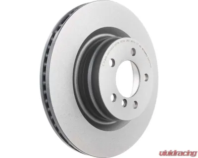 Brembo Premium UV Coated Front Brake Rotor for Land Rover Range Rover 2006-2009, 344mm Vented - 09.9374.21