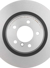 Brembo Premium UV Coated Front Brake Rotor for Land Rover Range Rover 2006-2009, 344mm Vented                                     - 09.9374.21 - Image 5