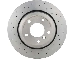 Brembo Brakes Premium UV Coated Rear Xtra Cross Drilled Brake Rotor 320mm for BMW 525i/528i/530i