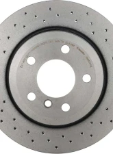 Brembo Premium UV Coated Rear Xtra Cross Drilled Brake Rotor for BMW X3 2004-2010                                     - 09.9573.1X - Image 6