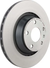 Brembo Premium UV Coated Rear Brake Rotor for Audi TT MK2 Quattro 2008-2009, 310mm                                     - 09.9768.11 - Image 3