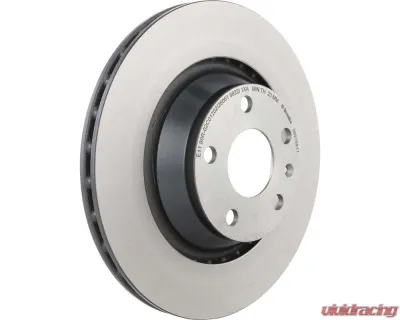 Brembo Premium UV Coated Rear Brake Rotor for Audi TT MK2 Quattro 2008-2009, 310mm - 09.9768.11