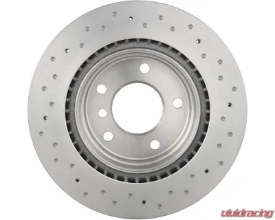 Brembo Premium UV Coated Rear Xtra Cross Drilled Brake Rotor for BMW 325i 2006, 328i 2007-2013 - 09.9793.1X