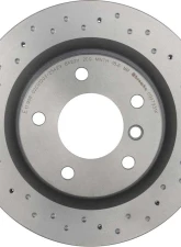 Brembo Premium UV Coated Rear Xtra Cross Drilled Brake Rotor for BMW 325i 2006, 328i 2007-2013                                     - 09.9793.1X - Image 6